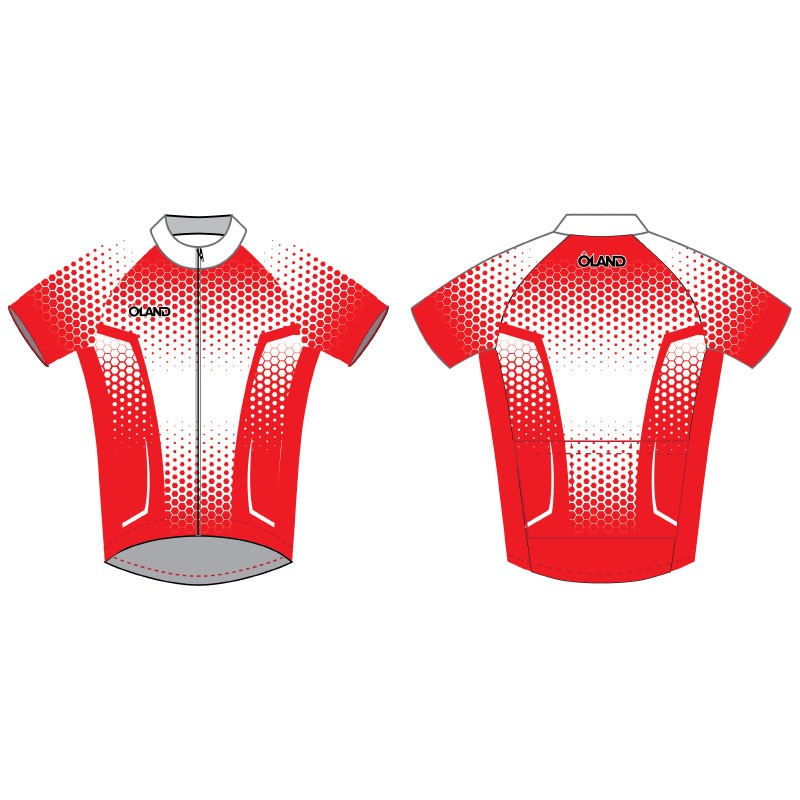 Jersey with long zipper