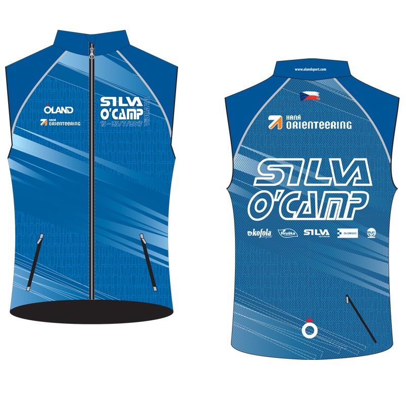 Vest Oland Silva Blue