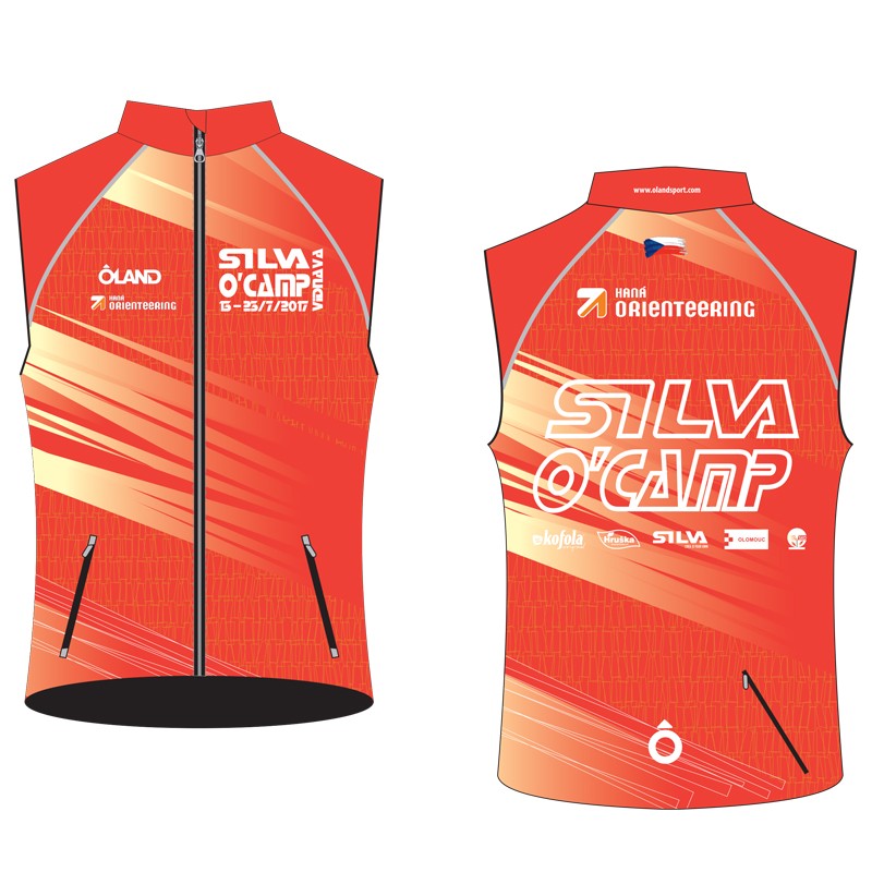 Vest Oland Silva Red